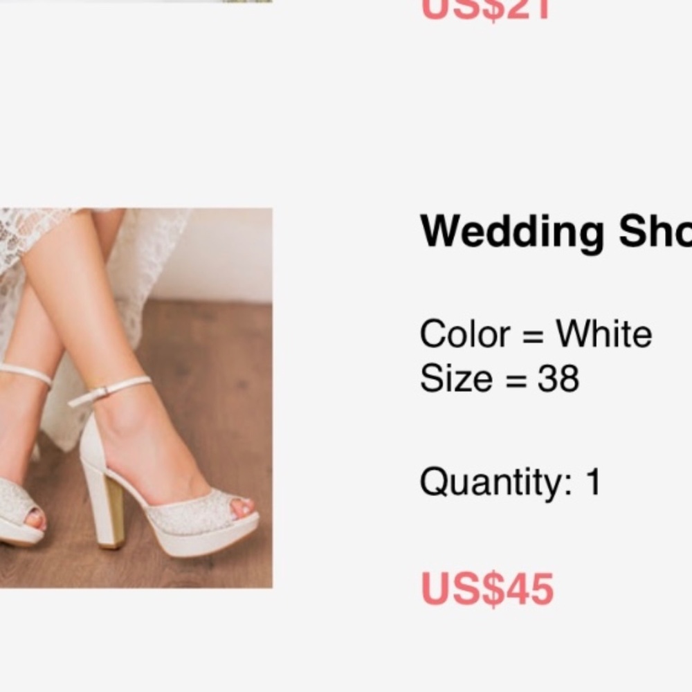 Wedding/prom/party shoes
